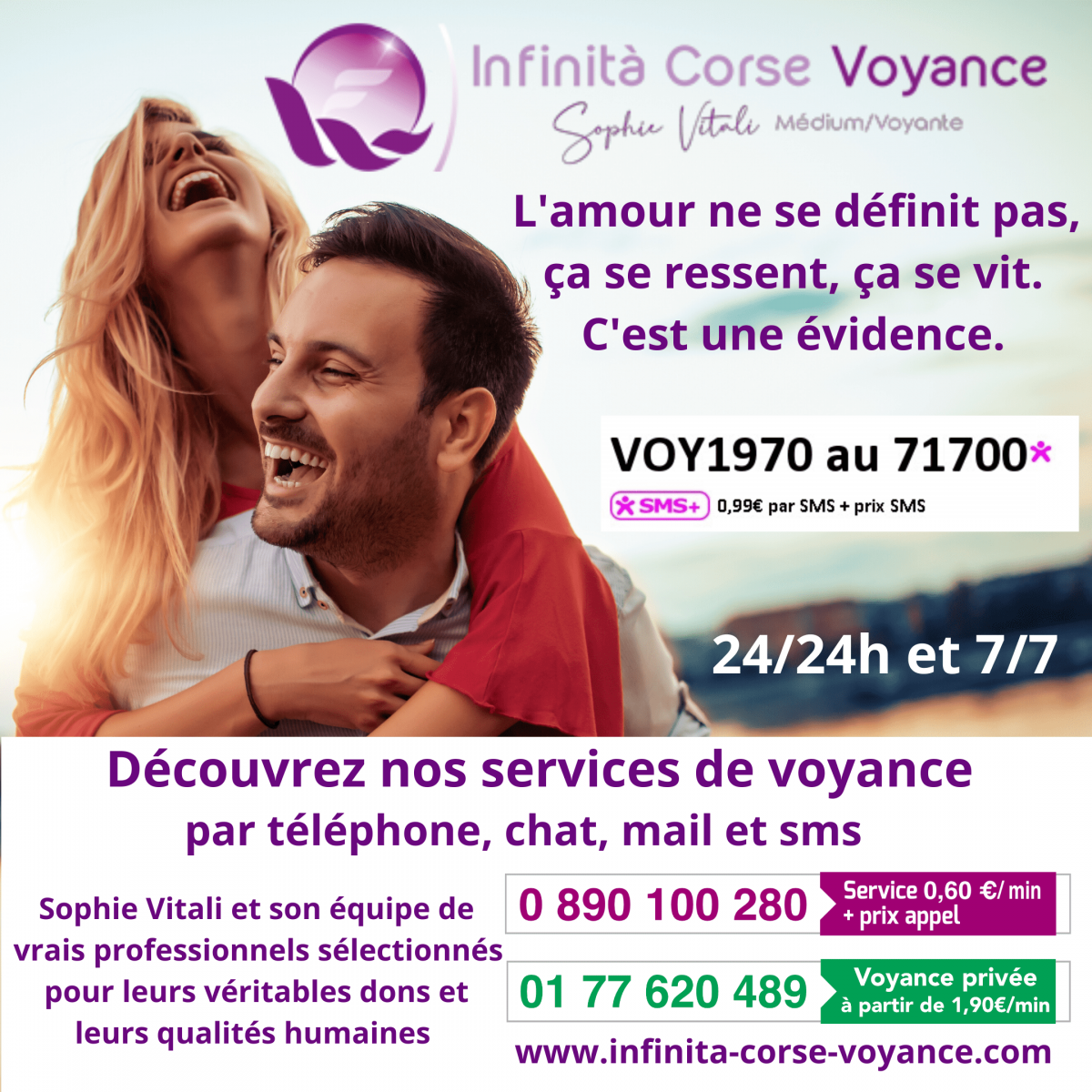 Infinità Corse Voyance spécialiste de la voyance et de la spiritualité par téléphone Infinità Corse Voyance spécialiste de la voyance et de la spiritualité par téléphone