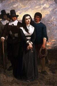 Witch Hill ou Le Martyr de Salem (The Salem Martyr ; New York Historical Society), par Thomas Satterwhite Noble.