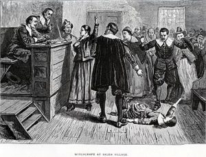 La salle d'audience, illustration de 1876.