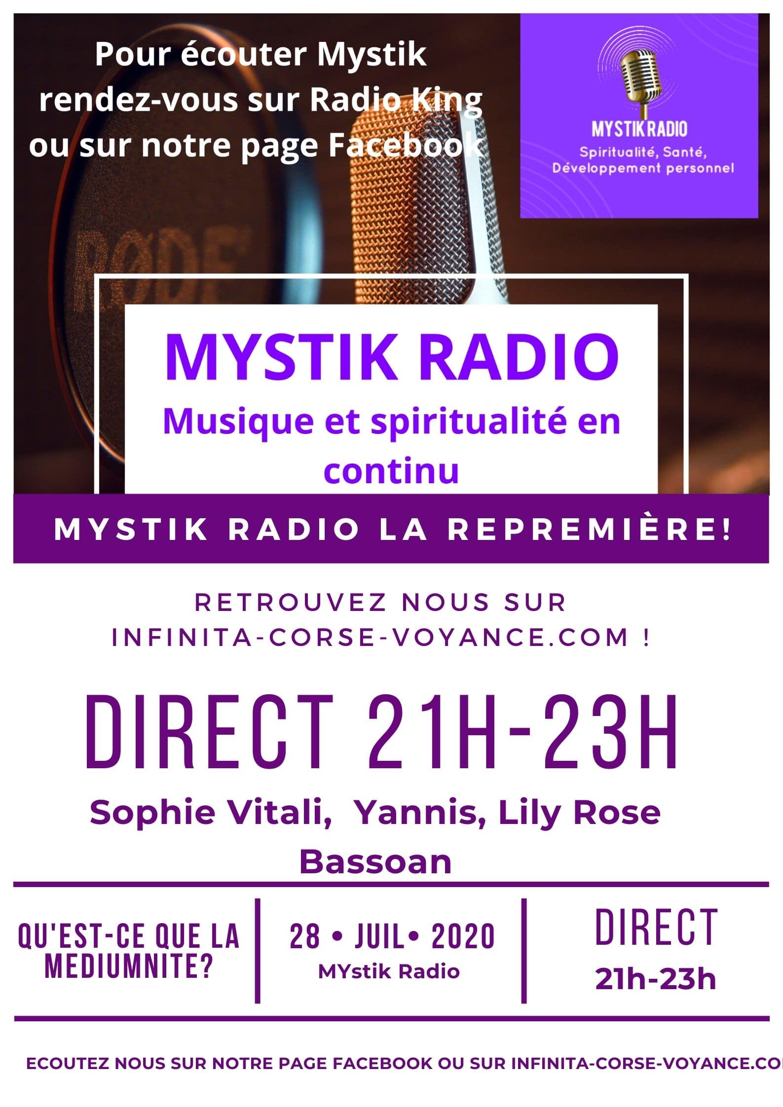 Mystik Radio La repremière!