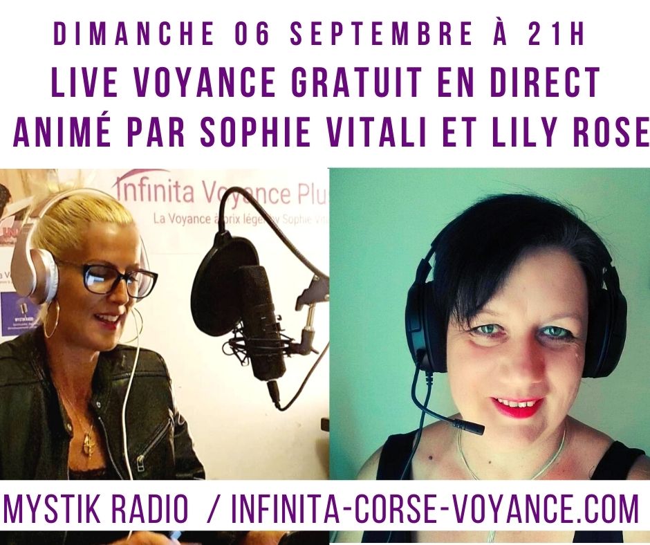 Live voyance gratuite/ Sophie Vitali / Mystik Radio