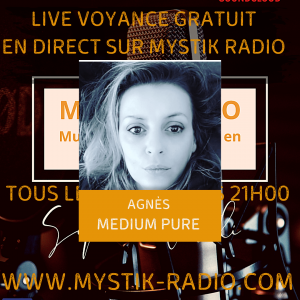 Live voyance gratuit avec Agnès medium pure