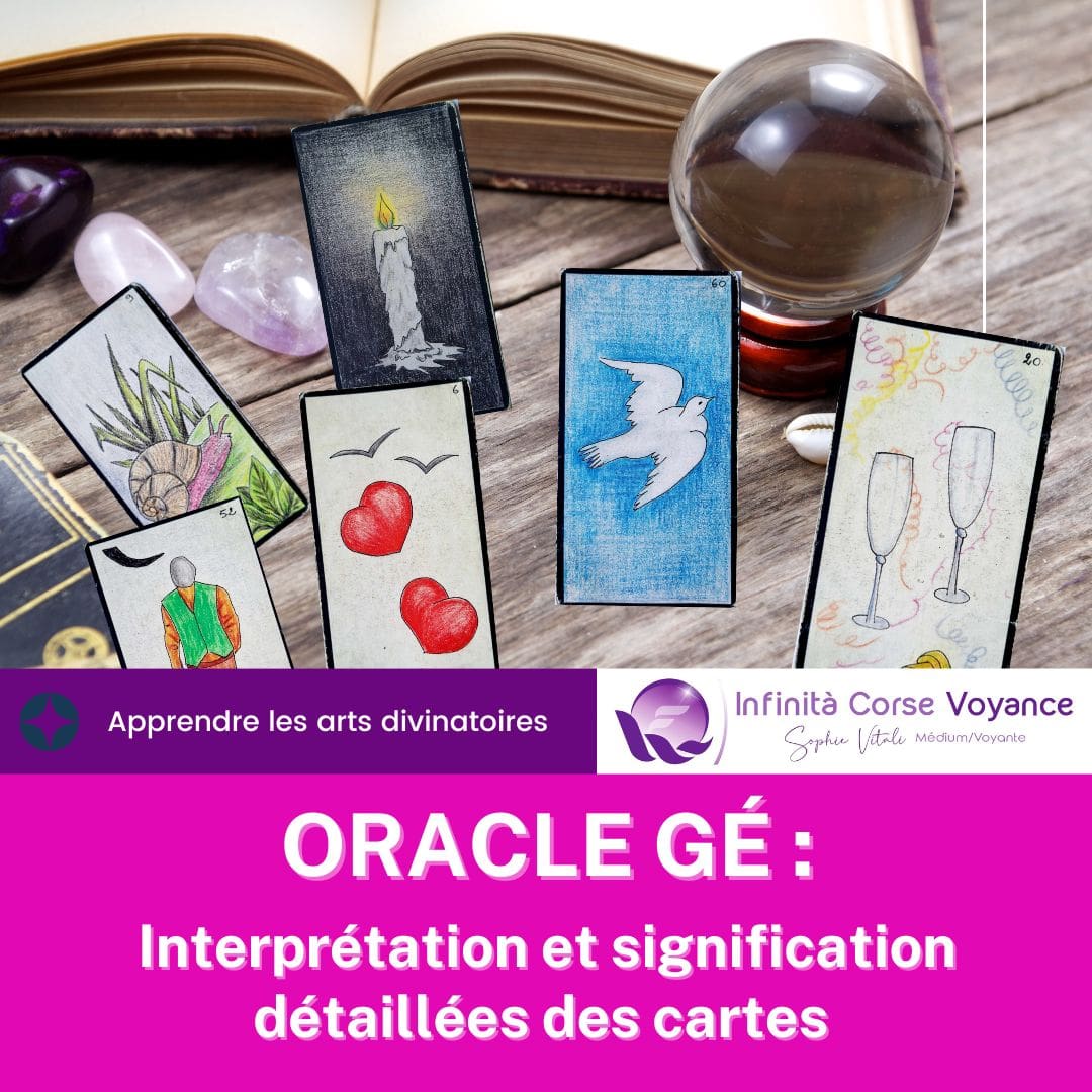 Oracle Gé : Origine, signification et utilisation - Découvrez le jeu de cartes de Gérard Barbier