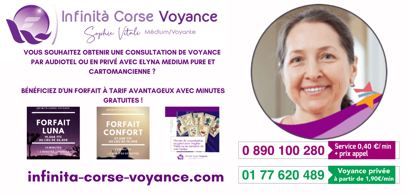 Elyna médium et cartomancienne chez Infinità Corse Voyance Elyna médium et cartomancienne chez Infinità Corse Voyance