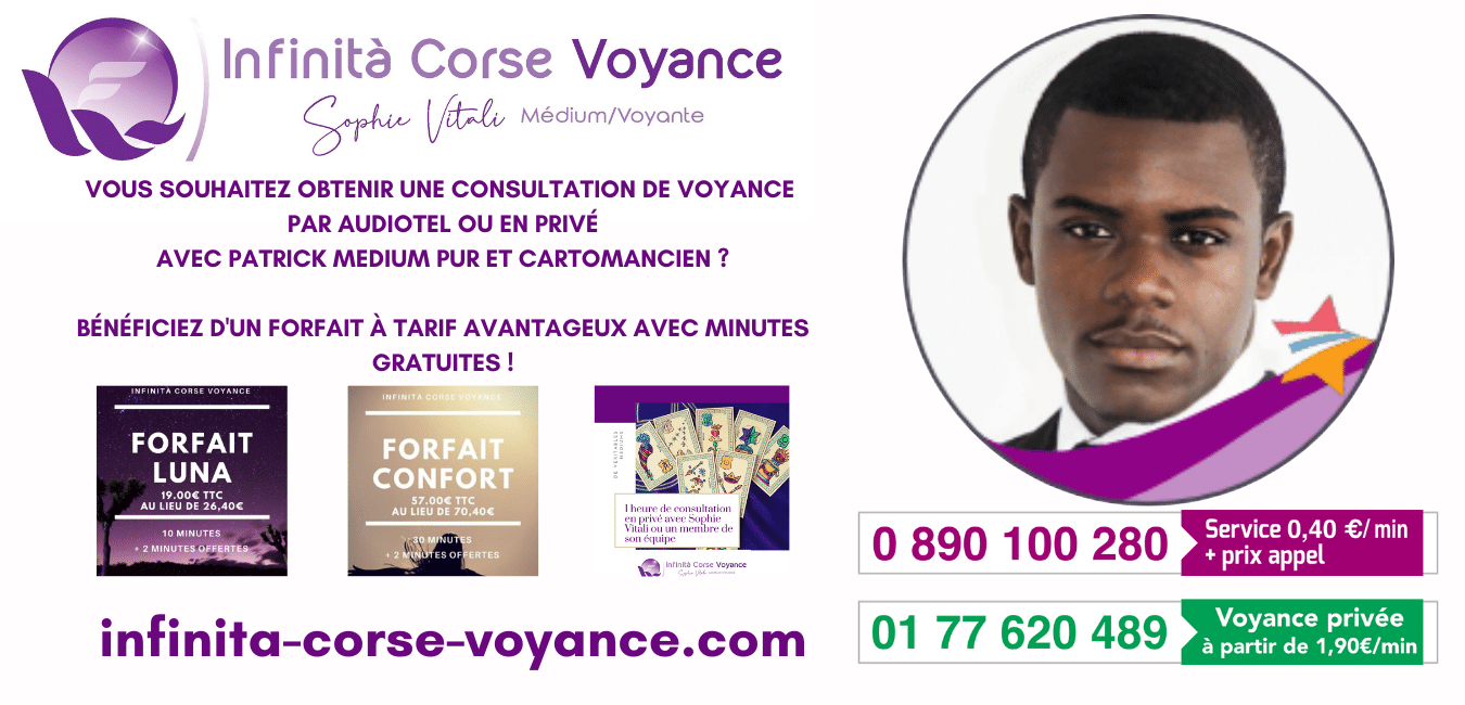 Patrick medium et psychologue chez Infinità Corse Voyance Patrick medium et psychologue chez Infinità Corse Voyance
