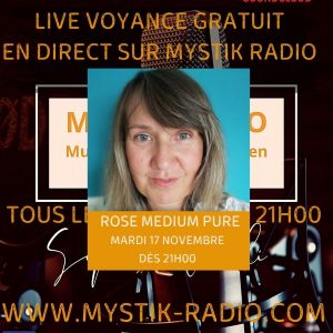 Rose medium pure chez Infinità Corse Voyance en live voyance gratuit sur Mystik Radio