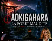 Forêt d’Aokigahara au Japon avec Yūrei, mont Fuji et Sophie Vitali pour un article paranormal
