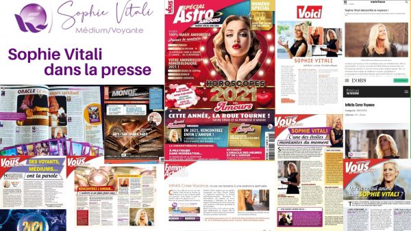 Sophie Vitali médium Voyante dans la presse