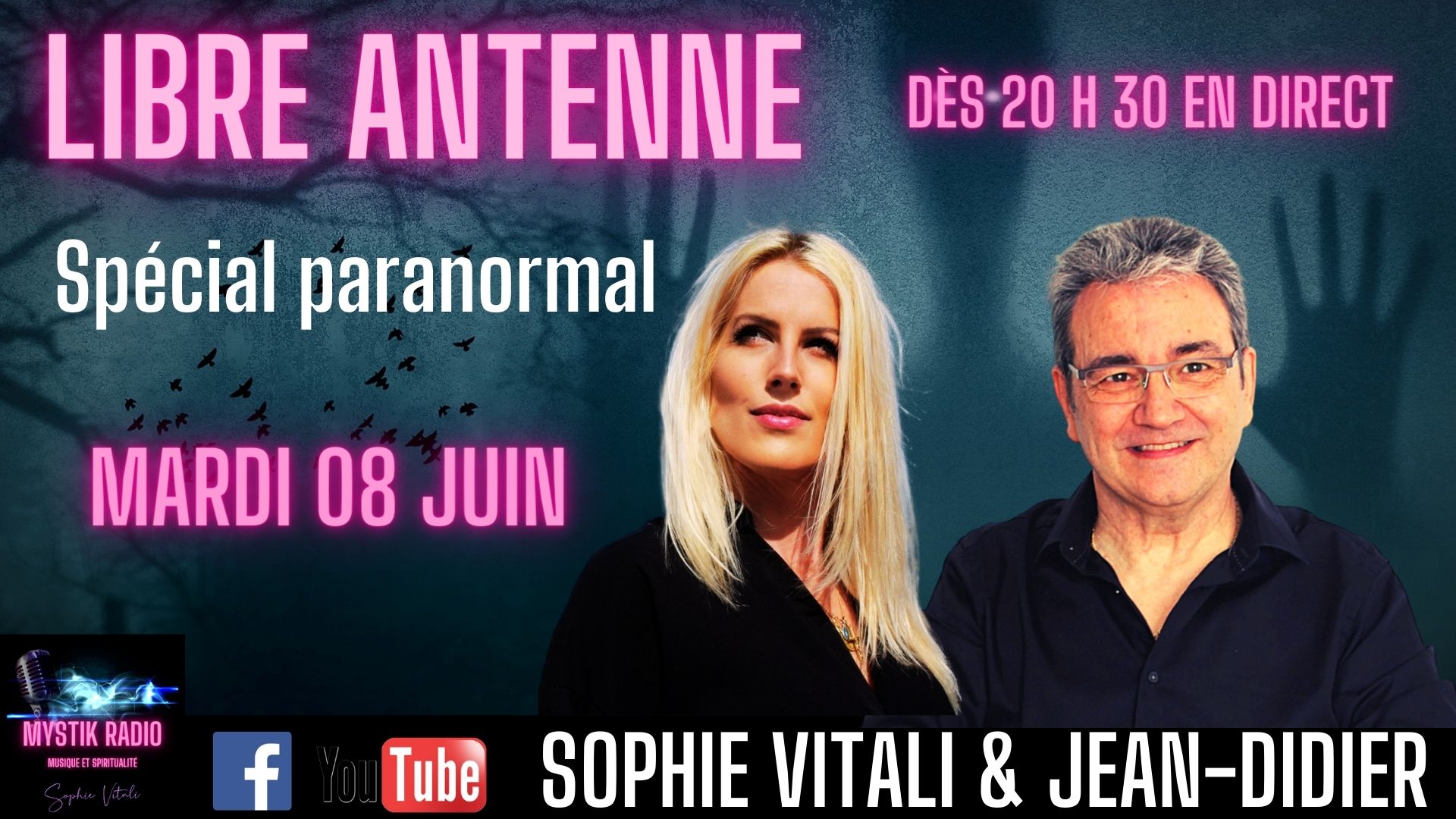 Le libre antenne animé par Sophie Vitali et Jean-Didier