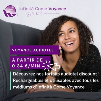 Voyance audiotel discount à partir de 0.34 €/min avec Sophie Vitali célèbre médium et voyante