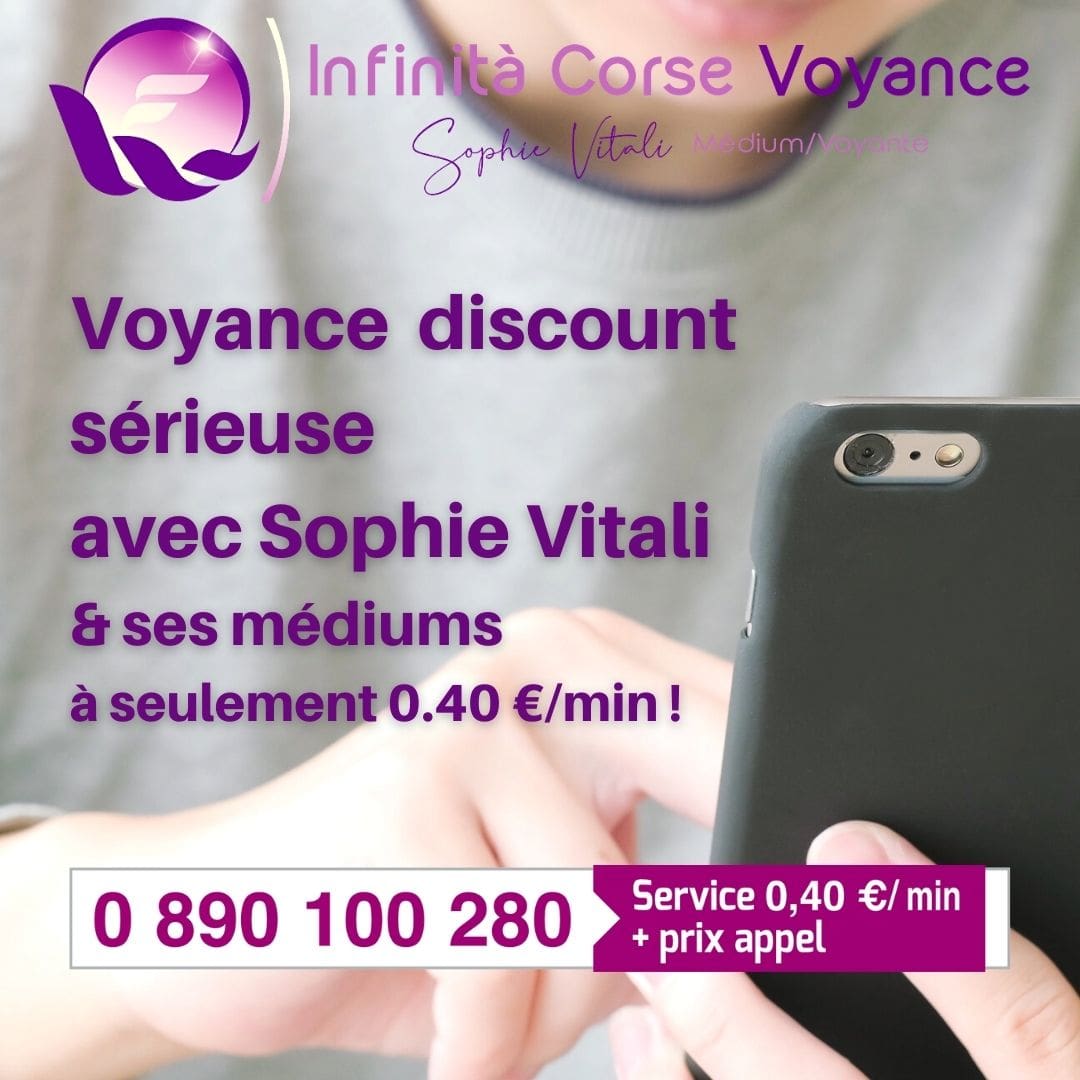 Voyance audiotel discount sérieuse au : 0890 100 280 à 0.40 € la minute avec les meilleurs voyants de Sophie Vitali