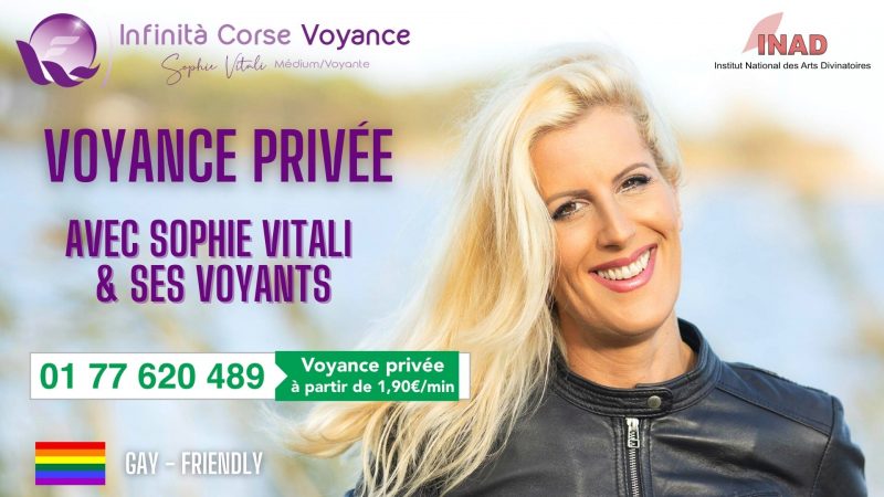 Voyance discount (pas cher) en privé avec la célèbre médium Sophie Vitali