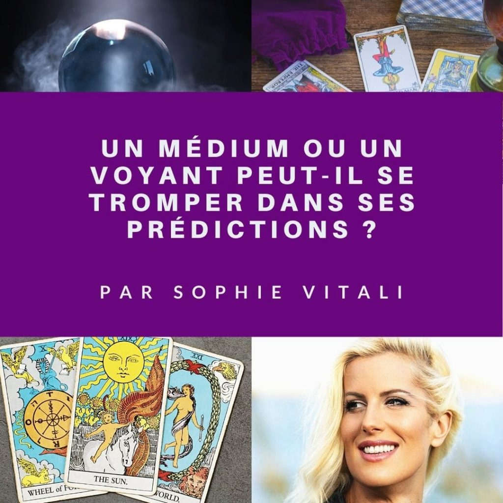 Un médium ou un voyant peut-il se tromper dans ses prédictions lors d'une voyance par téléphone en Guadeloupe ? Sophie Vitali