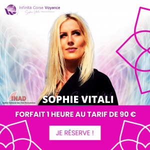 Sophie Vitali célèbre médium et auteure vous propose une voyance privée en Corse sérieuse et de qualité