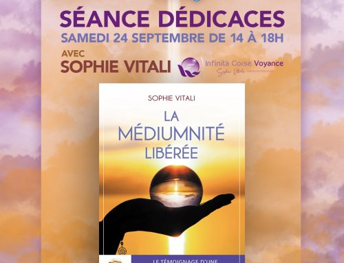 Espace culturel Leclerc Grand Ajaccio Baléone : Séance de dédicace avec Sophie Vitali auteure du livre : La médiumnité libérée