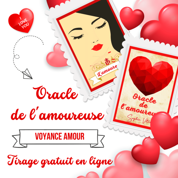 Tirage voyance amour gratuite en ligne | Oracle de l'amoureuse : Découvrez ce que votre avenir sentimental vous réserve avec Sophie Vitali célèbre médium et spécialiste de l'amour