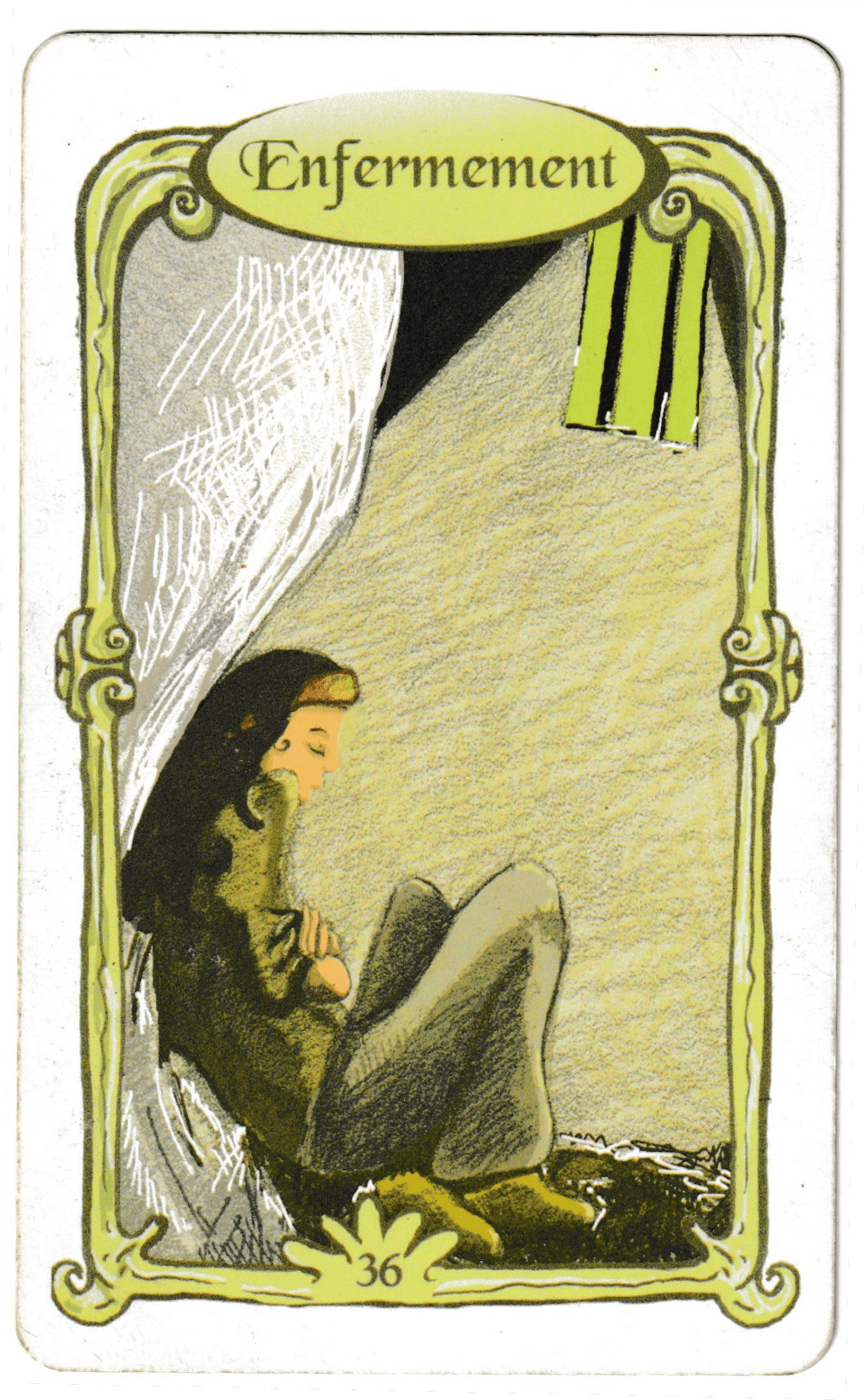 Oracle des Miroirs : la carte Enfermement – Signification et interprétation complète