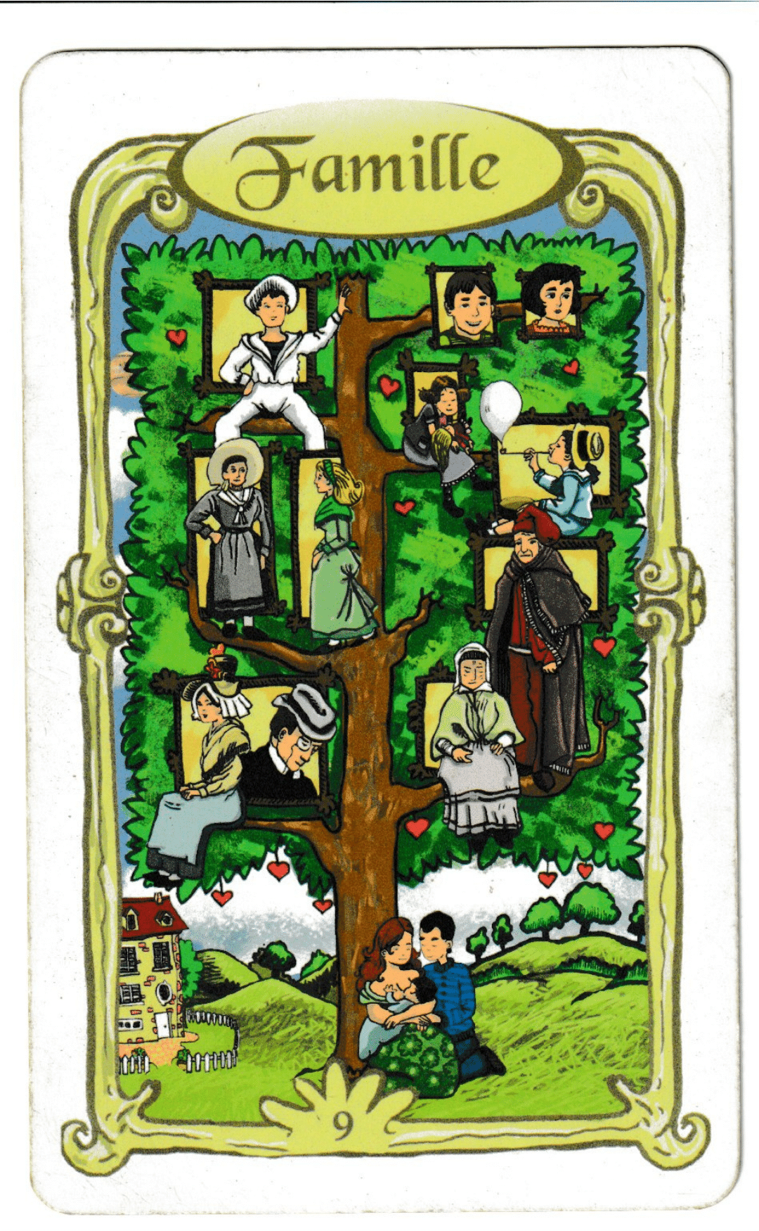 Oracle des Miroirs : la carte Famille – Signification et interprétation complète