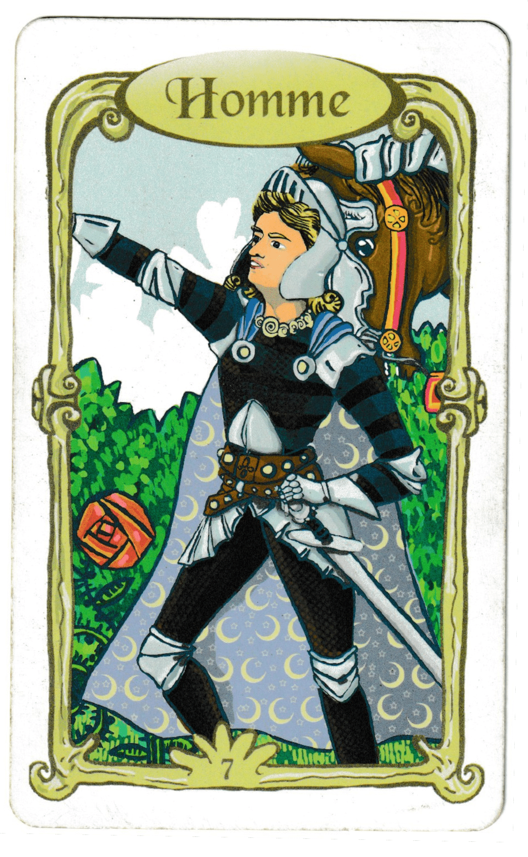 Oracle des Miroirs : la carte Homme – Signification et interprétation complète