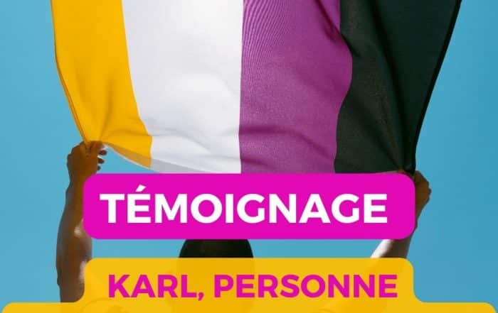 Le témoignage de Karl, personne transgenre non-binaire