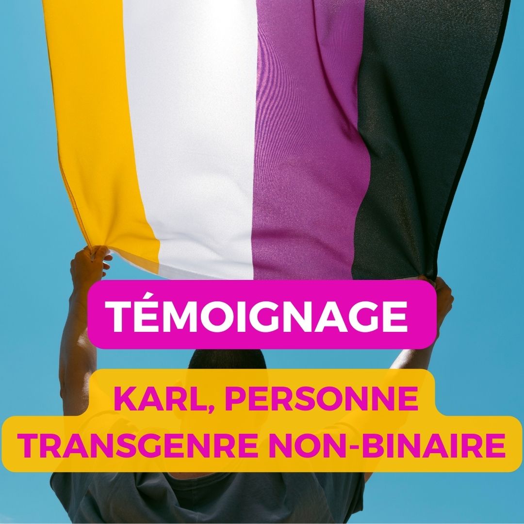Le témoignage de Karl, personne transgenre non-binaire
