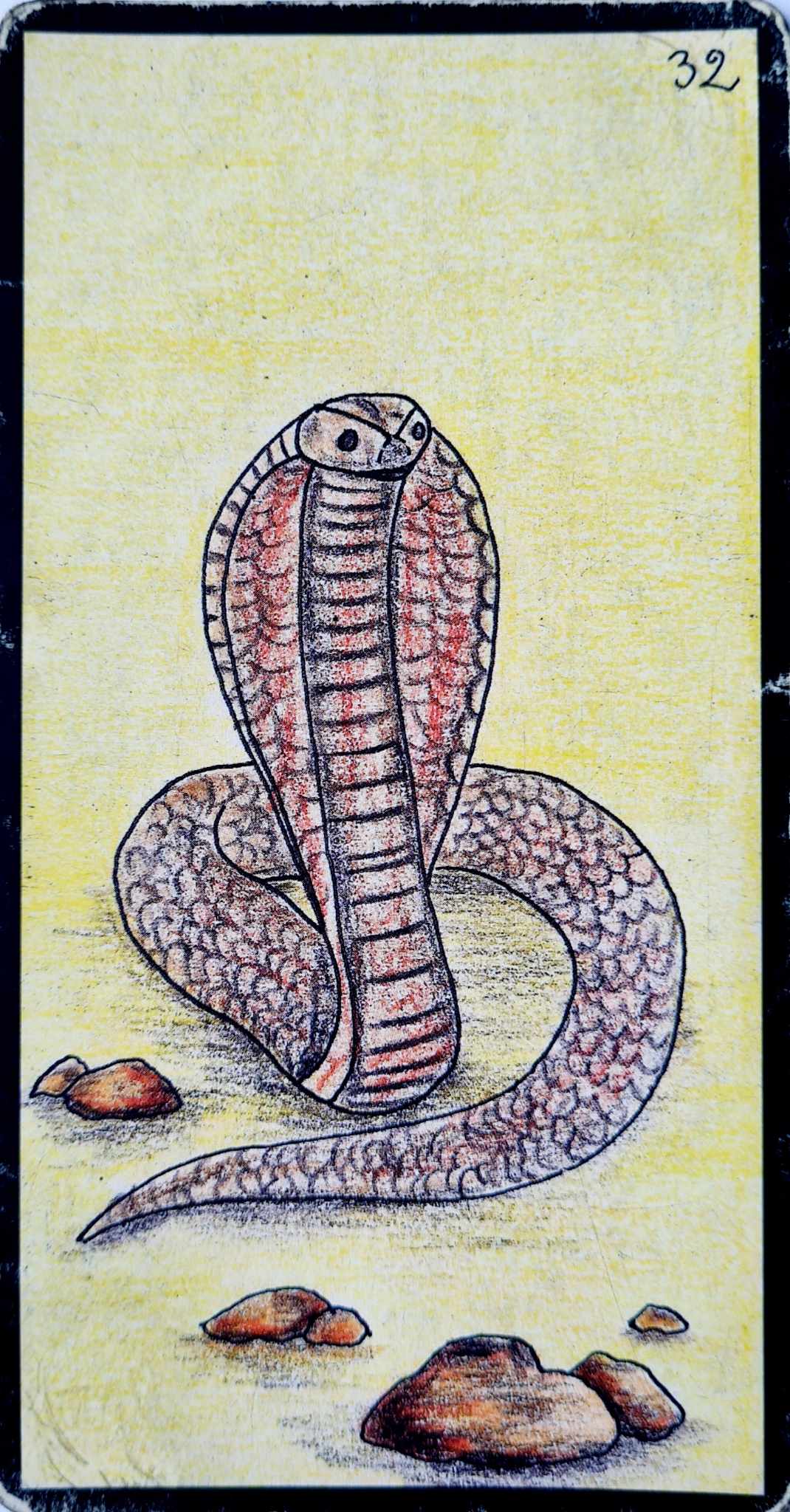Oracle Gé : la carte Le Serpent - Signification et interprétation complète