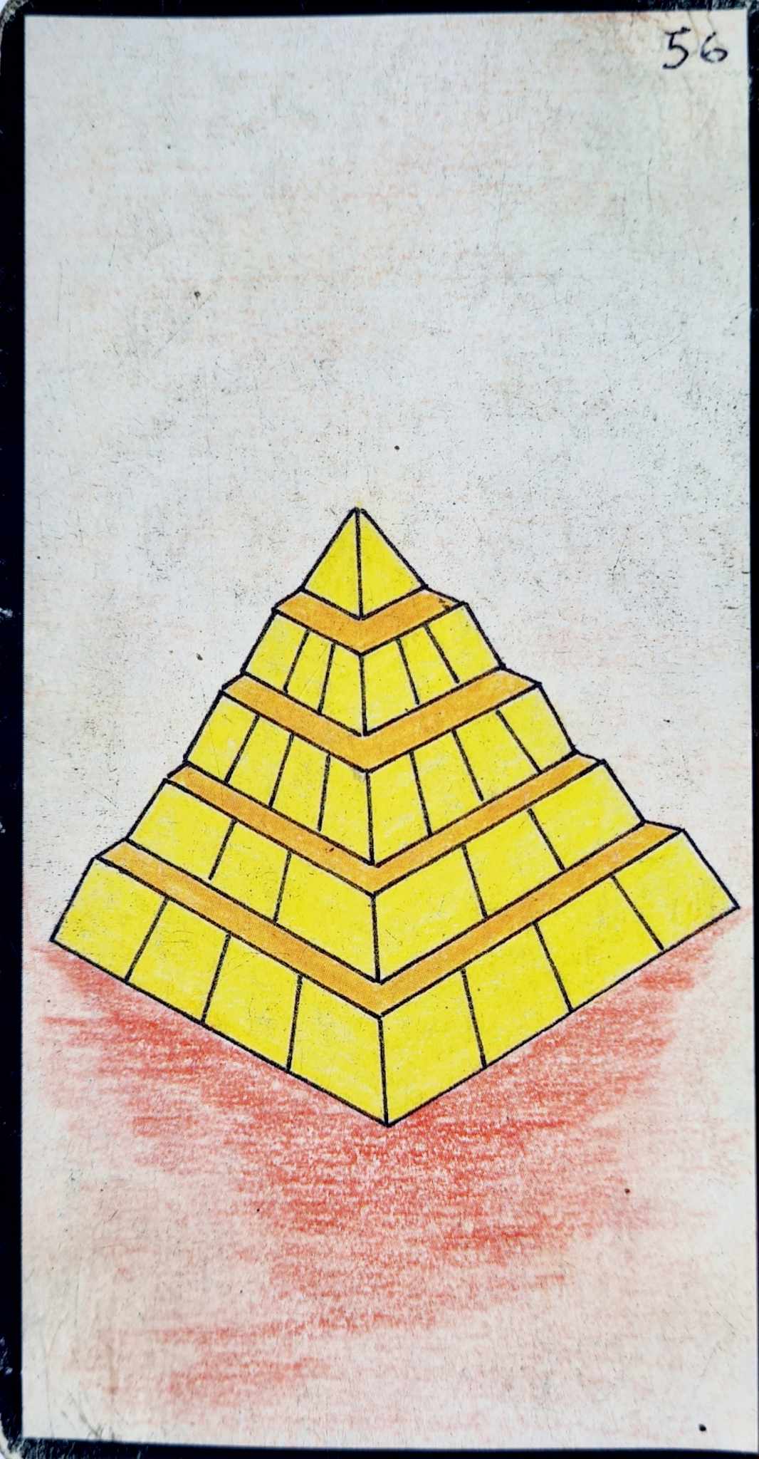 Oracle Gé : la carte La pyramide - Signification et interprétation complète