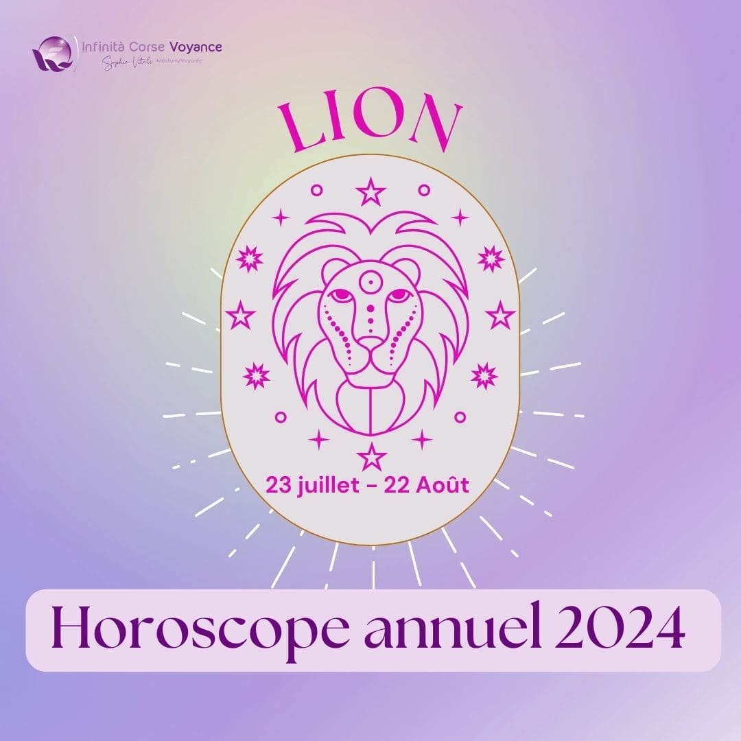 Horoscope Lion 2024 : compatibilité amoureuse, travail, argent & santé