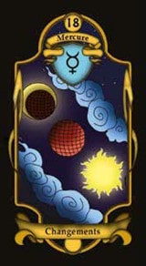 La carte Changement de l'Oracle Belline Astrologique de Marc Neu