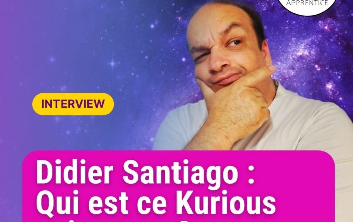 Qui est Didier Santiago présentateur de la chaine YouTube : Kurious Anima ? par Sophie Vitali