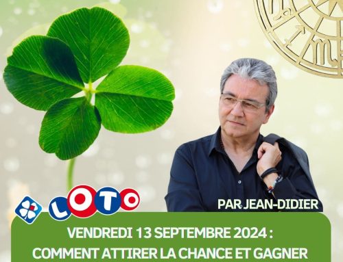 Vendredi 13 Septembre 2024 : comment attirer la chance et gagner au Loto selon votre signe astrologique par Jean-Didier