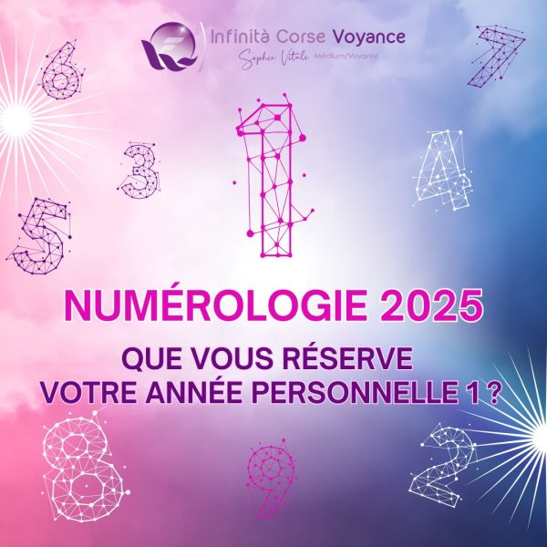 Année personnelle 1 en numérologie 2025 : amour, travail, argent, santé et spiritualité