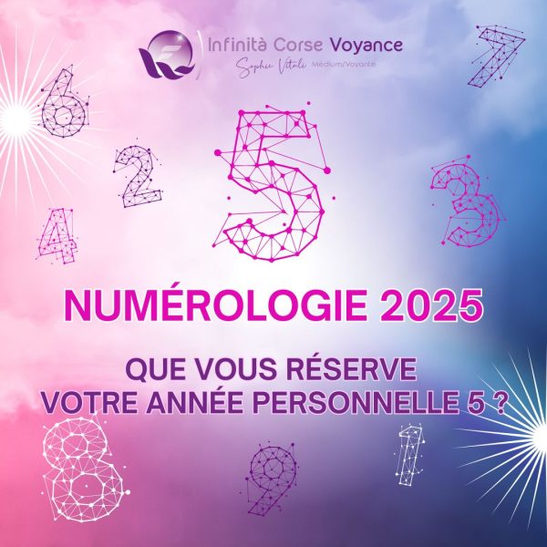 Année personnelle 5 en numérologie 2025 : amour, travail, argent, santé et spiritualité