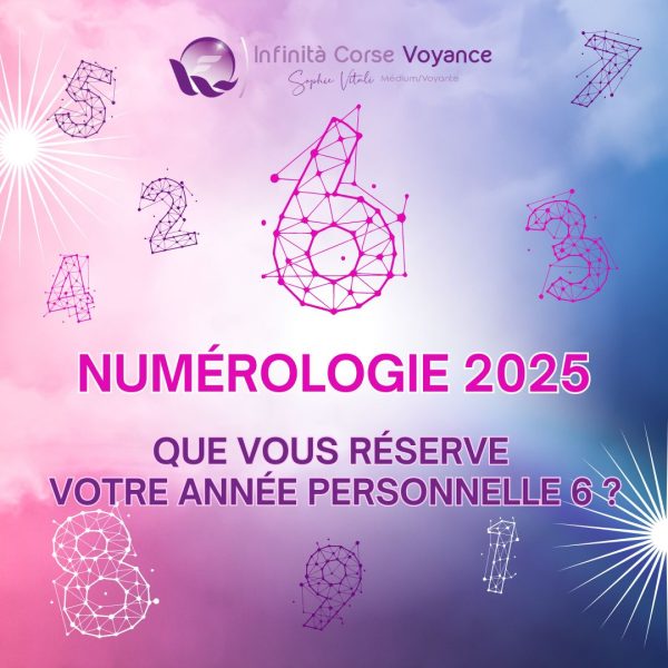 Année personnelle 6 en numérologie 2025 : amour, travail, argent, santé et spiritualité