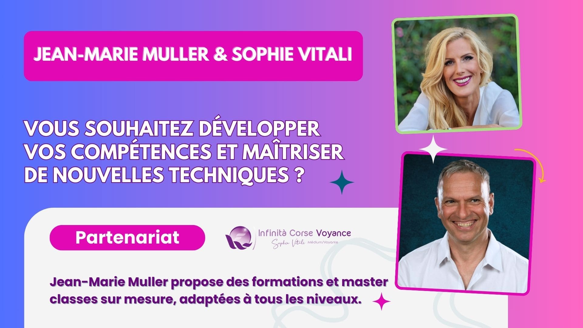 Formations Jean-Marie Muller avec Sophie Vitali