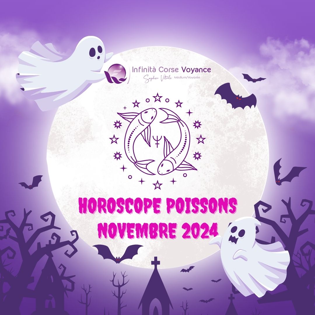 Horoscope Poissons novembre 2024 gratuit et complet - Prévisions astrologiques détaillées pour chaque décan du signe du zodiaque - Astrologie 2024