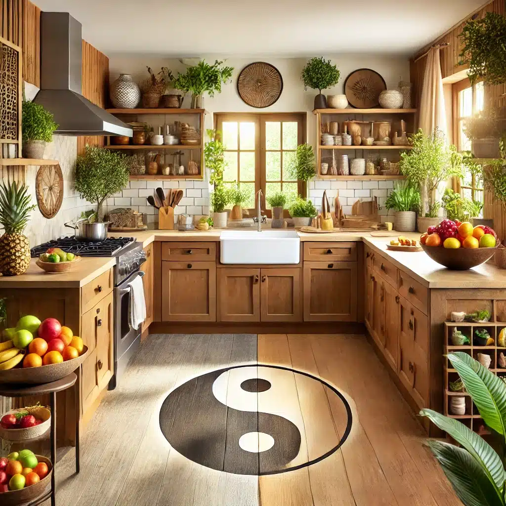 Une cuisine Feng Shui harmonieuse et équilibrée