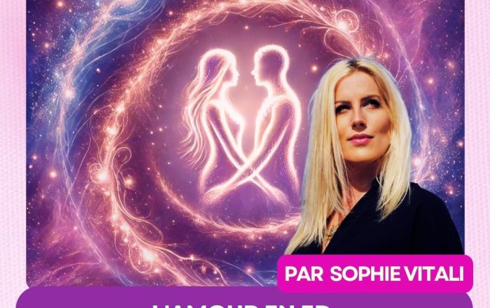 L'Amour en 5D : vivez une relation spirituelle dans la nouvelle conscience par Sophie Vitali célèbre médium et love coach