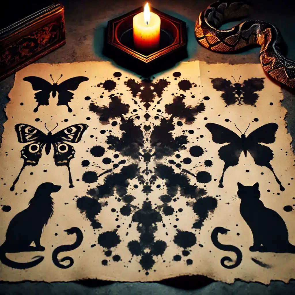 Lecture des taches d’encre en encromancie – Signification des animaux dans la divination par l’encre.