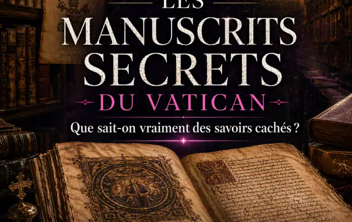 Illustration des manuscrits secrets du Vatican et des Archives apostoliques du Vatican