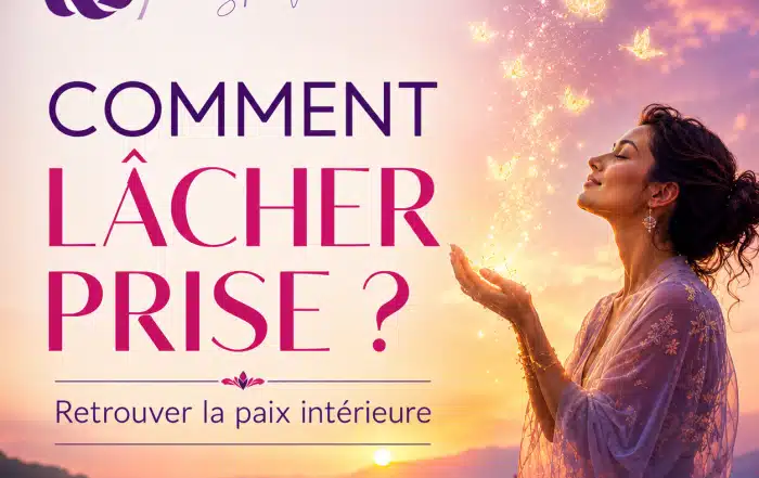 Image principale de l’article Comment lâcher prise avec Sophie Vitali, illustrant la paix intérieure, le lâcher-prise, la sérénité et l’apaisement du mental