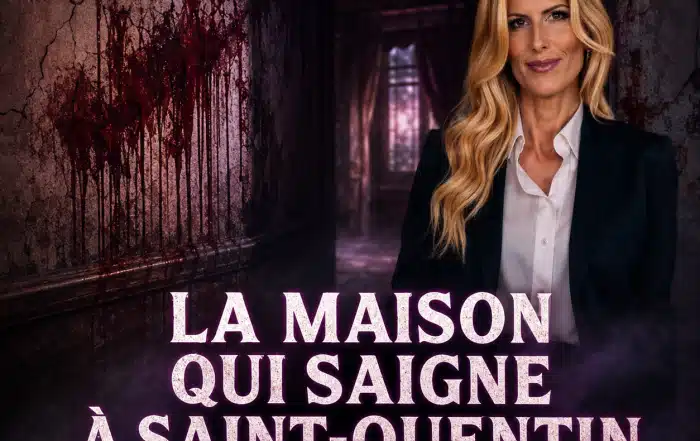 La maison qui saigne à Saint-Quentin avec Sophie Vitali, enquête paranormale sur le sang humain retrouvé sur les murs