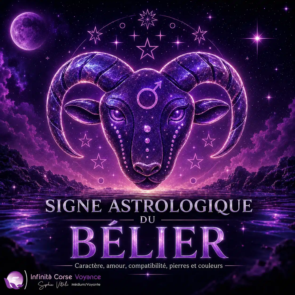 Signe astrologique du Bélier : caractère, amour, compatibilité, pierres et couleurs