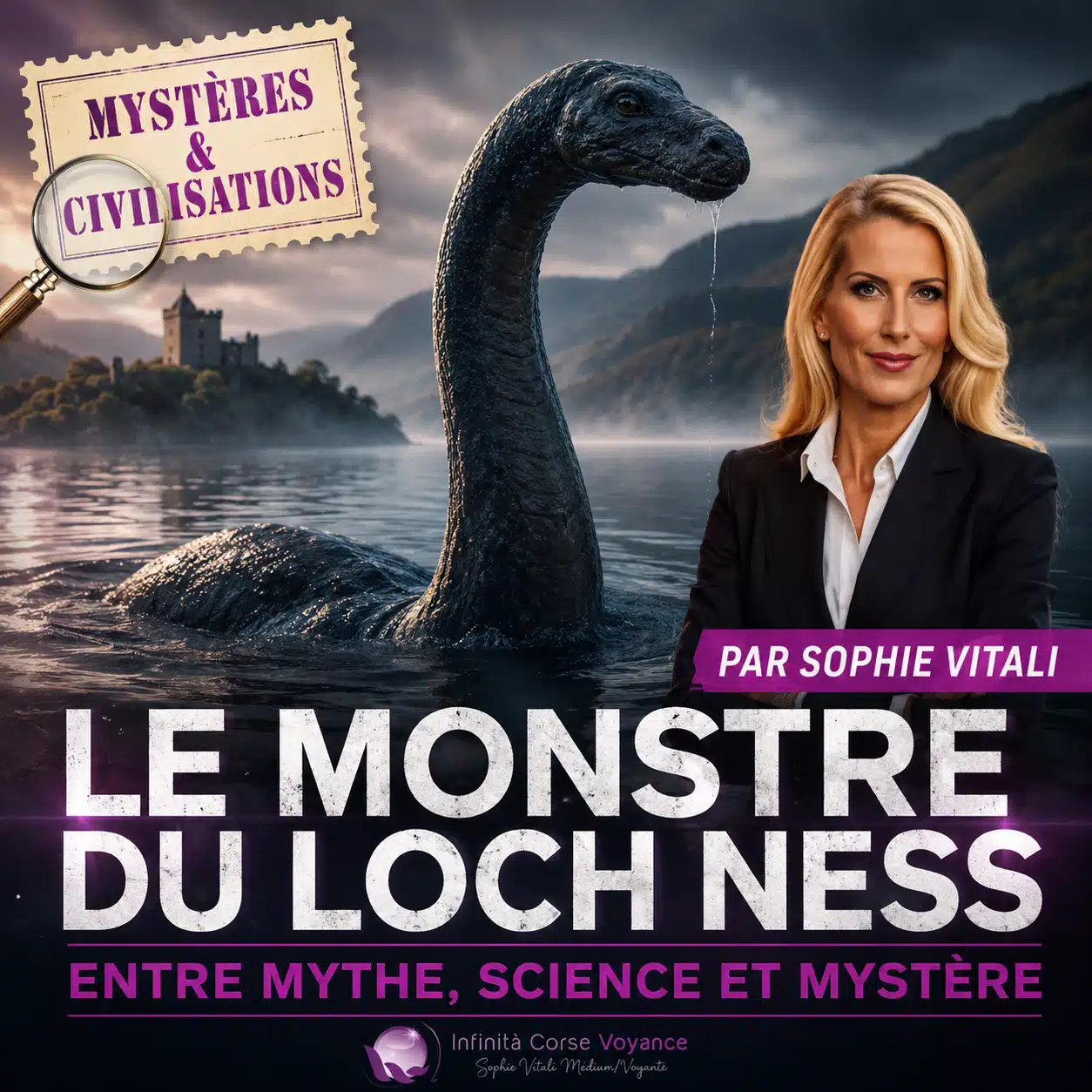 Le monstre du Loch Ness, Nessie, dans les Highlands écossais avec Sophie Vitali, entre mythe, science et mystère