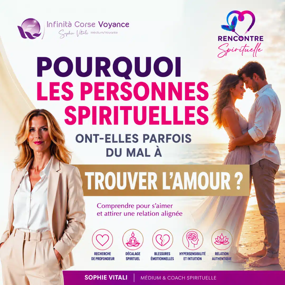 Sophie Vitali explique pourquoi les personnes spirituelles ont parfois du mal à trouver l’amour