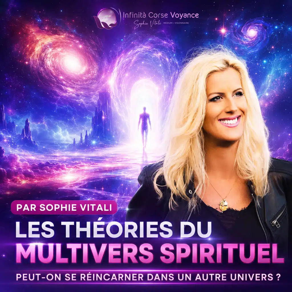 Réincarnation dans un autre univers : une âme lumineuse franchit un portail interdimensionnel