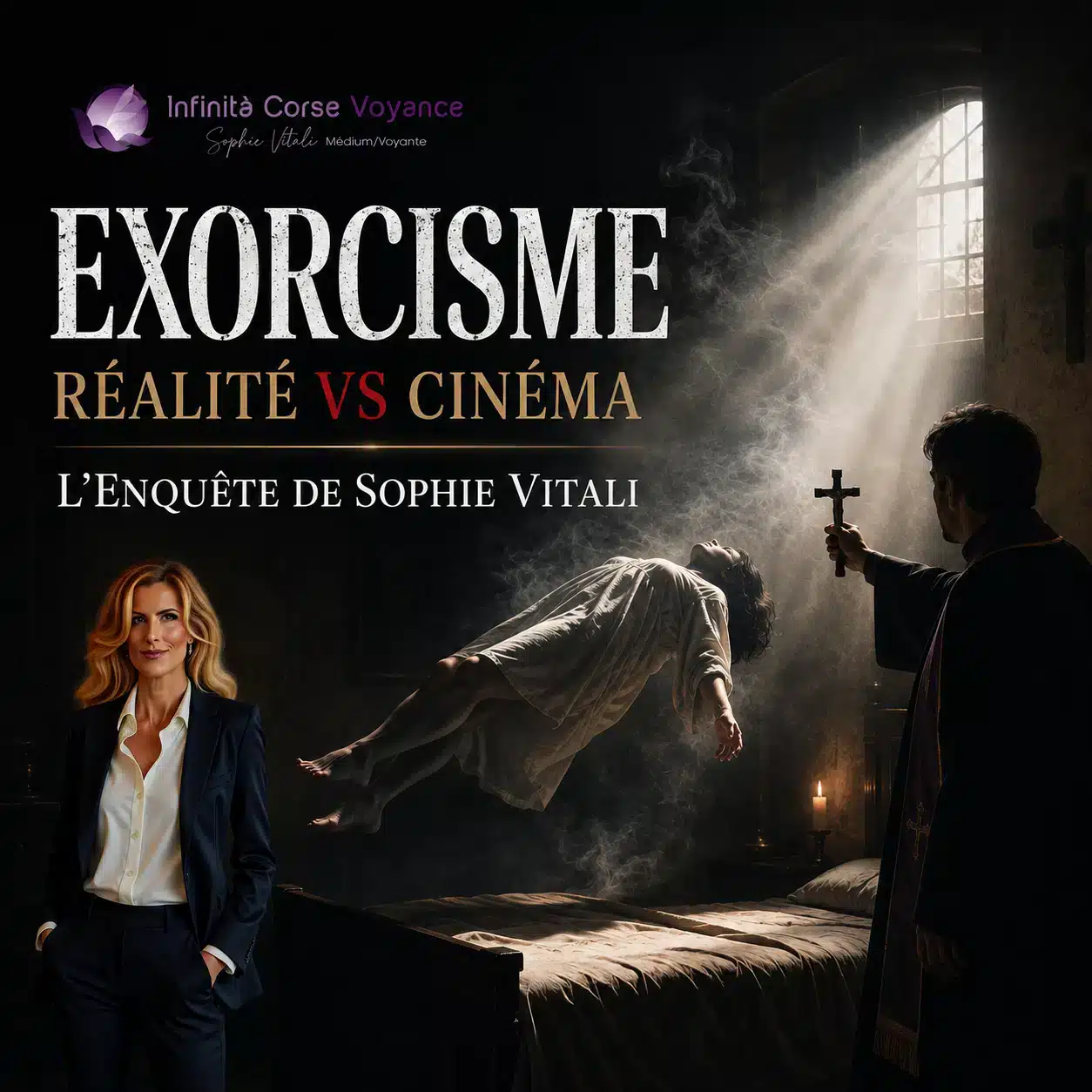 Exorcisme : réalité vs cinéma, enquête de Sophie Vitali sur les différences entre exorcisme réel et représentations au cinéma