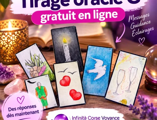 Tirage Oracle Gé gratuit et complet en ligne : croix à 5 cartes, amour et Oui / Non