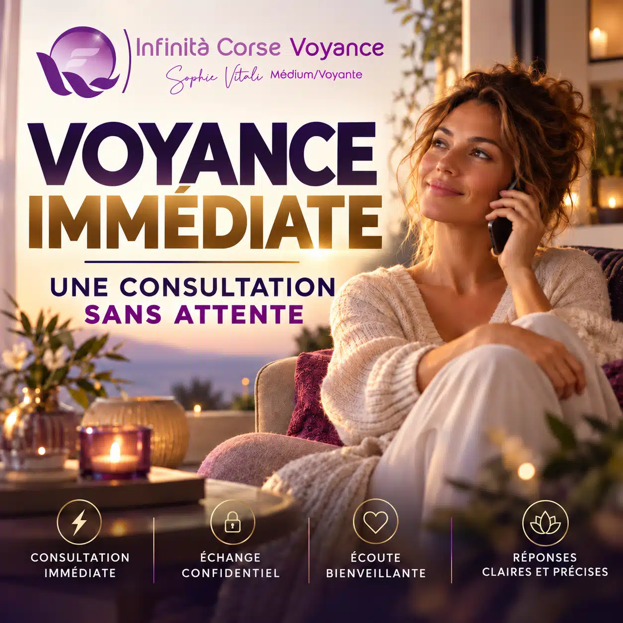 Voyance immédiate par téléphone avec Sophie Vitali Tirage voyance amour gratuite en ligne | Oracle de l'amoureuse : Découvrez ce que votre avenir sentimental vous réserve avec Sophie Vitali