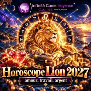 Horoscope Lion 2027 : prévisions amour, travail et argent